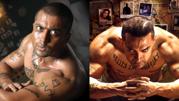 Aamir Khan and Suriya to shoot Ghajini 2 movie at at time