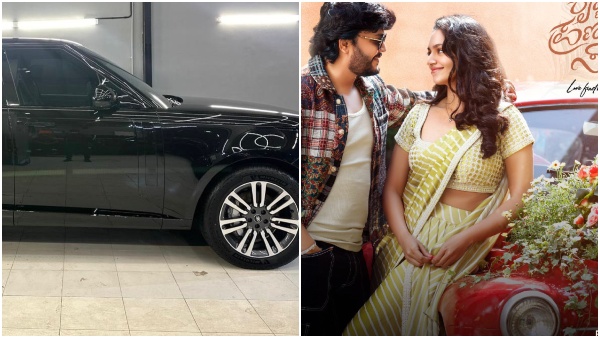 After Krishnam Pranaya sakhi success actor Ganesh buys range rover vogue car After Krishnam Pranaya sakhi success actor Ganesh buys range rover vogue car