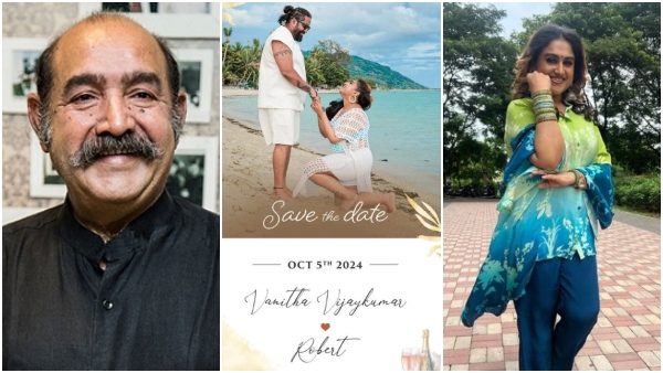 Actress Vanitha Vijayakumar announces her fourth marriage with Robert