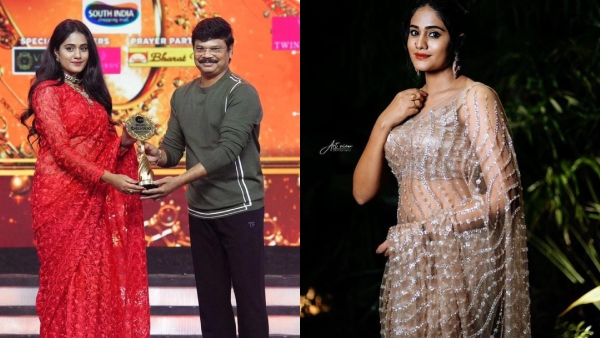 Kannada actress Deepti Manne won best heroine award for Telugu serial