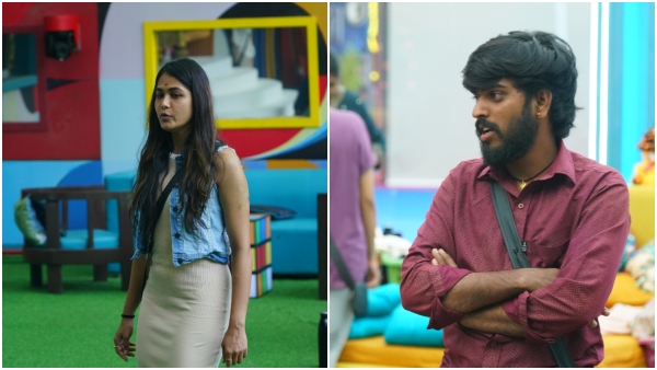 bigg boss kannada 11 Fans show support for singer hanumantha in front of mokshitha