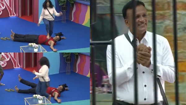 Bigg Boss Kannada 11 lawyer Jagadish and Hamsa created Mungaru Male movie scene goes viral Bigg Boss Kannada 11 lawyer Jagadish and Hamsa created Mungaru Male movie scene goes viral