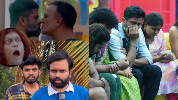 Bigg Boss Kannada 11 Lawyer Jagadish Ugram Manju kissing video went viral Bigg Boss Kannada 11 Lawyer Jagadish Ugram Manju kissing video went viral