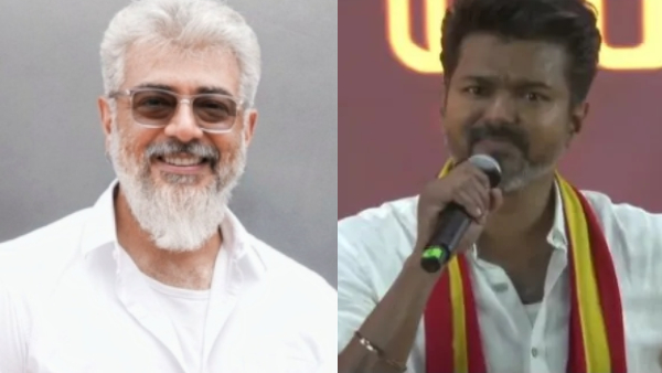 Did Tamil actor Ajith Kumar support dravidian model and oppose Vijay speech