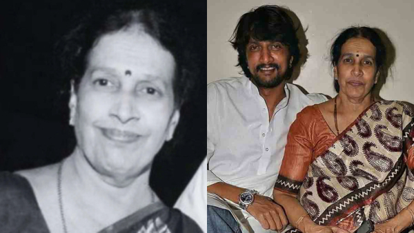 Kichcha Sudeep wrote an emotional letter in the memory of her mother she passed away yesterday