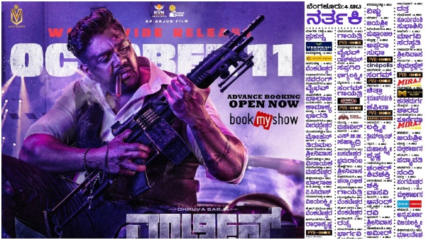 Martin Advance Booking Dhruva sarja s film takes a slow start