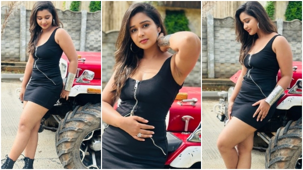 Written update on actress mouna guddemane new photoshoot