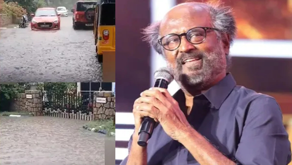 Superstar Rajinikanth s house in Chennai s Poes Garden has been flooded after heavy rain
