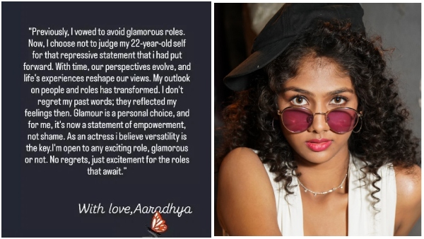 I am ready for any kind of role says Aaradhya Devi the actress from RGV s Saaree