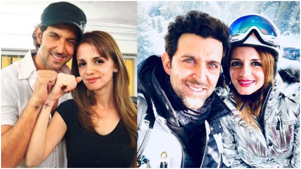 Sussanne Khan kissed Arslan Goni at her birthday party in front of her sons and ex-husband Hrithik