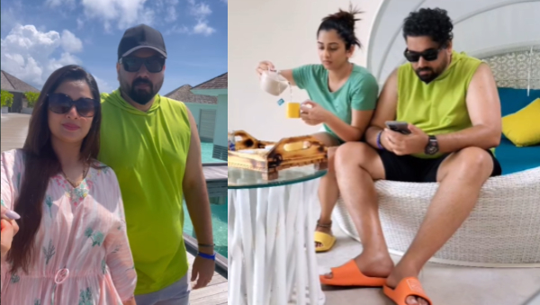 Kaatera director Tharun Sudhir and Sonal Monteiro went for honeymoon to Maldives Kaatera director Tharun Sudhir and Sonal Monteiro went for honeymoon to Maldives
