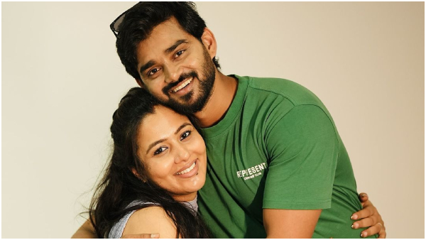 Lakshmi baramma fame Gombe Neha gowda shares first glimpse of her baby girl on children s day