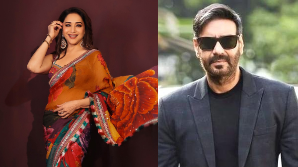 Once Ajay Devgn lost his senses in the beauty of Madhuri Dixit and burnt his face with cigarette