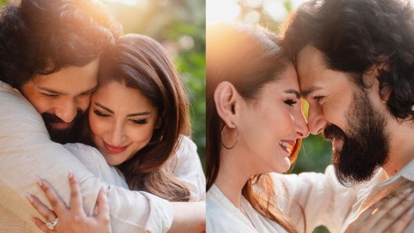 Ahead of Naga Chaitanya Sobhita wedding Akhil Akkineni Engaged to Zainab Ravdjee