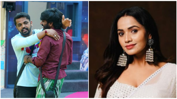 Colors kannada bigboss kannada 11 Shobha shetty angry Dhanraj and Hanumantha shocked