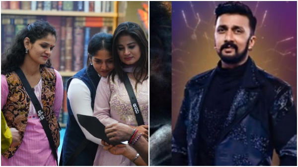 Bigg Boss Kannada 11 Kichcha Sudeep Schools chaitra kundapura about women card Bigg Boss Kannada 11 Kichcha Sudeep Schools chaitra kundapura about women card