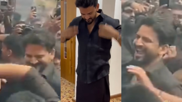 Daali Dhananjay came to watch Shivarajkumar movie in Bhairathi Ranagal Avatar