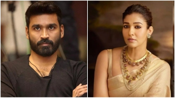 Amid copyright controversy Dhanush and Nayanthara Spotted at Wedding Function