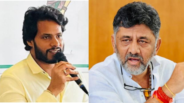 DK Shivakumar says sorry to Nikhil Kumaraswamy lost Channapatna By Election here is his reply