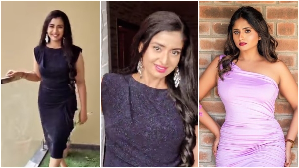 Bhagyalakshmi serial Kavya gowda comment wow baby for Sushma roa s modern look