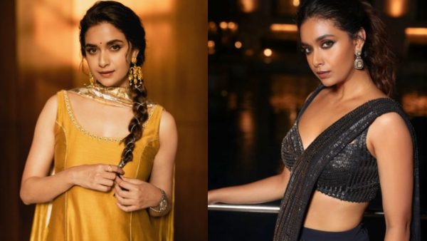 Tamil actress Keerthy Suresh romance with Nithiin in Rang De movie is trending after three years