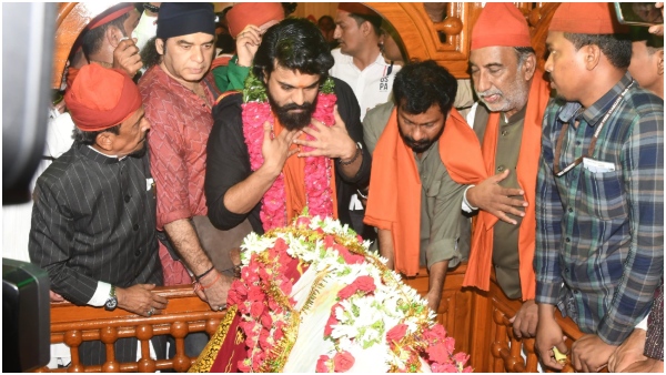 Ramcharan worshipping at a dargah wife upasana reacts on Trolls