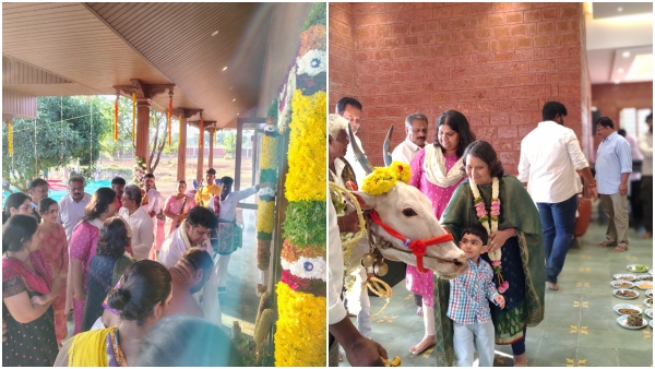 Pics from kannada actor Shivarajkumar s new farmhouse housewarming ceremony go viral