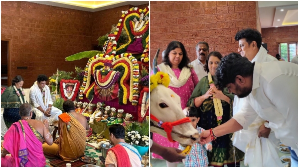 Pics from kannada actor Shivarajkumar s new farmhouse housewarming ceremony go viral