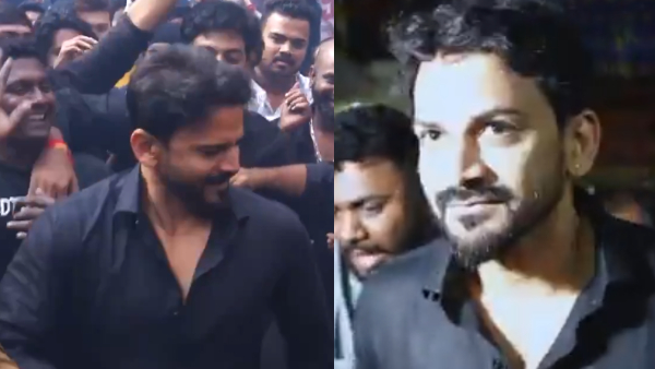 Shivarajkumar reacted to the Daali Dhananjay dance in front of Narthaki theatre