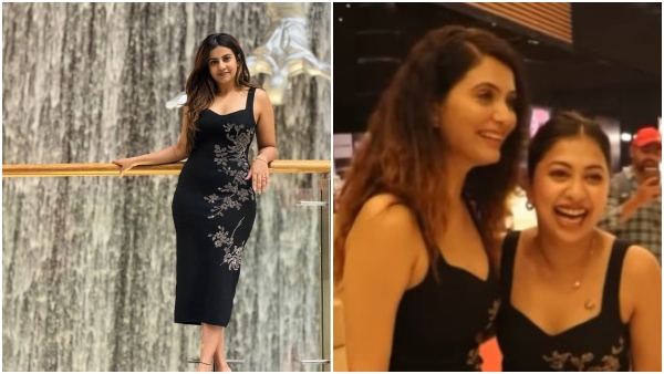 Maryade prashe celebrity show actress shwetha and jayshree Wore Exactly Same Outfits