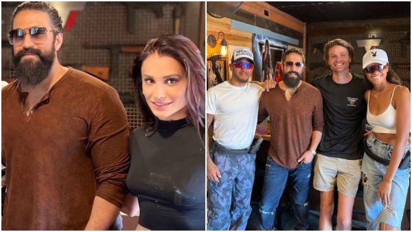 Actress Tetiana Gaidar shares BTS action video with Yash and Lewis Hamilton