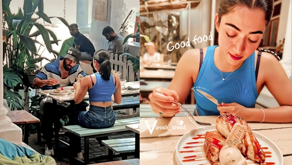 After confirming he is not single Vijay Deverakonda and Rashmika Mandanna lunch photo went trending