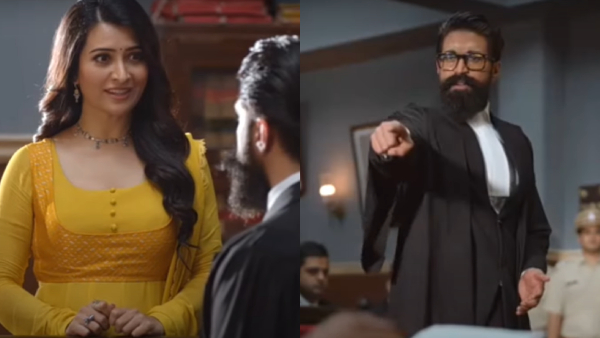 KGF star Yash and Radhika Pandit acted in court scene for commercial Ad here is details