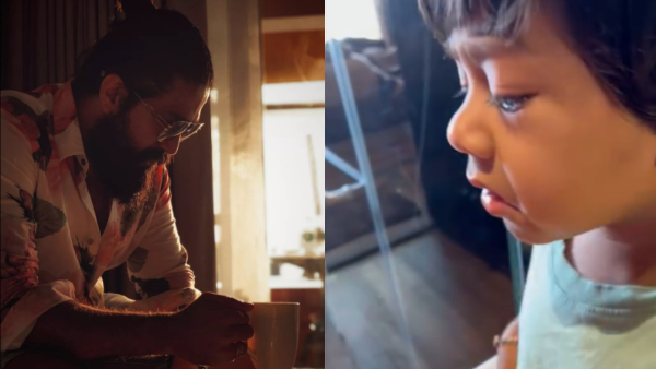 Yatharv old video saying Daddy is bad to Yash Mummy good girl to Radhika Pandit goes viral again