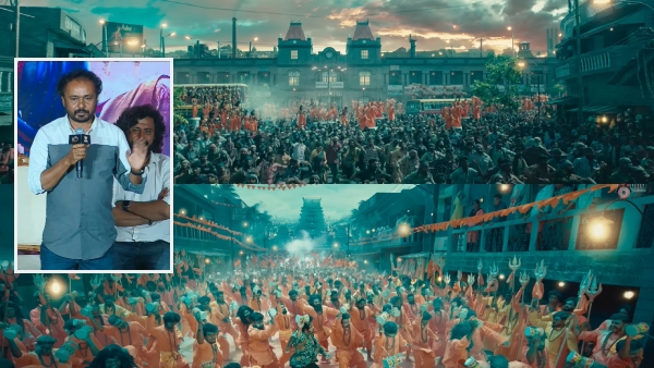 1970s Bangalore Town Hall KR Market created in 18 acres of land for Jogi Prem Dhruva Sarja movie KD