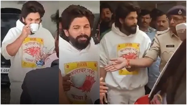 Allu Arjun stampede case Actor released on bail from chanchalguda prison