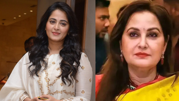 Anushka Shetty commented on her affair with five co stars in front of Jayaprada