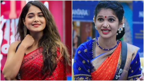 Netizens question Chaitra Kundapura and Mokshitha Pai s Bigg Boss entry over crime accusations Netizens question Chaitra Kundapura and Mokshitha Pai s Bigg Boss entry over crime accusations