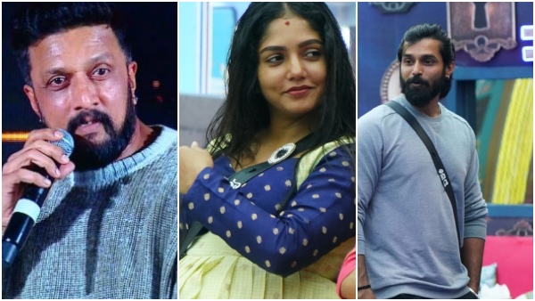 Biggboss kannada season 11 Sudeep school bhavya and triviram in week show