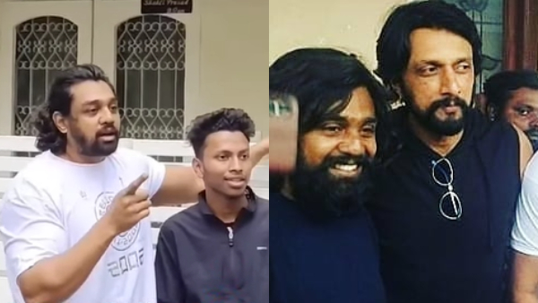 Dhruva Sarja asked his fans to watch Kichcha Sudeep film Max video is trending Dhruva Sarja asked his fans to watch Kichcha Sudeep film Max video is trending