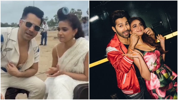 Keerthy Suresh and Varun Dhawan s video wins Kannadigas hearts as they promise to learn Kannada Keerthy Suresh and Varun Dhawan s video wins Kannadigas hearts as they promise to learn Kannada