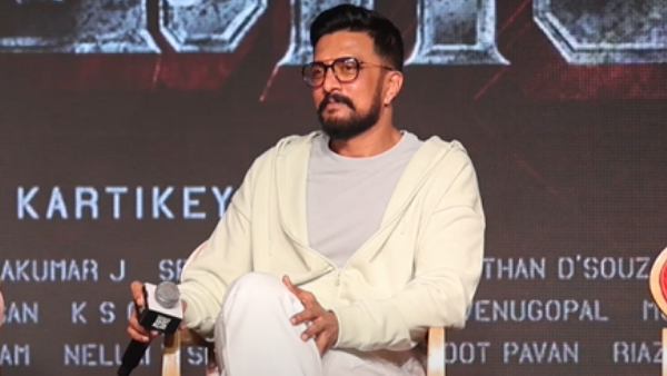 Did Kichcha Sudeep indirectly speak about Darshan in the Max Movie event Did Kichcha Sudeep indirectly speak about Darshan in the Max Movie event