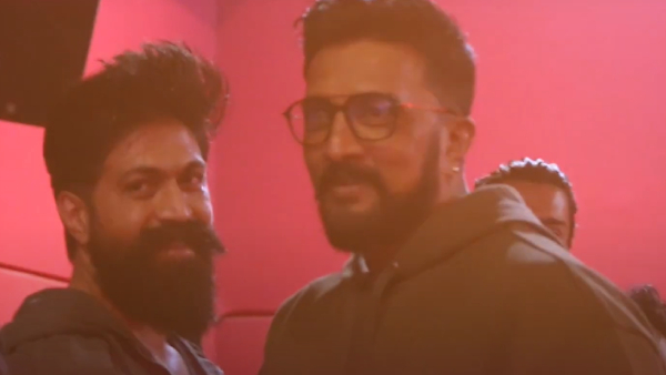 Kichcha Sudeep and Yash met each other in Upendra directed UI