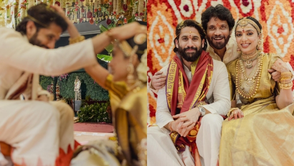 Naga Chaitanya and Sobhita Dhulipala first wedding pic went viral on social media