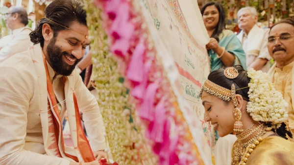 Naga Chaitanya and Sobhita Dhulipala first wedding pic went viral on social media