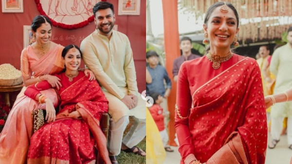 Naga Chaitanya Sobhita Dhulipala Wedding at Hyderabad Annapoorna studio here is Samantha reaction