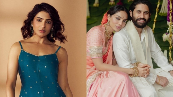 Naga Chaitanya Sobhita Dhulipala Wedding at Hyderabad Annapoorna studio here is Samantha reaction