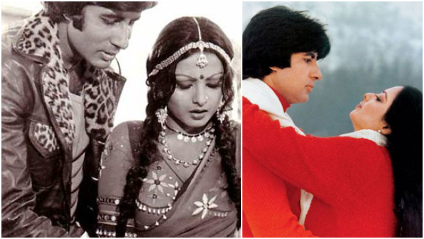 Rekha performed Dandiya infront of Amitabh Bachchan