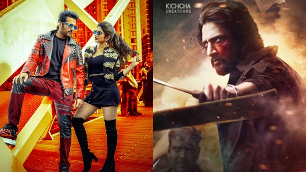 Telugu star Nitiin Sreeleela movie Robinhood releasing opposite Kichcha Sudeep Max film