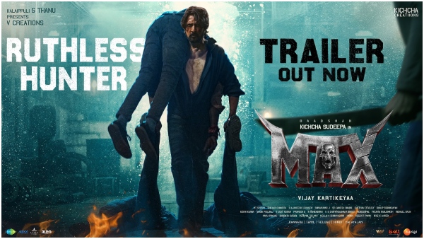 Kichcha Sudeep starrer Max trailer out Advance booking opened